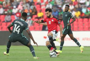 [2021 AFCON] FT: Iheanacho Outshines Salah As Nigeria Thrashes Egypt 1-0